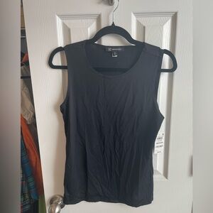Black Sleeveless Top INC NWT